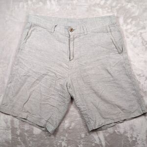 Patagonia Men's Back Step Shorts Size 32 Gray Hemp Cotton Blend Lightweight Chin